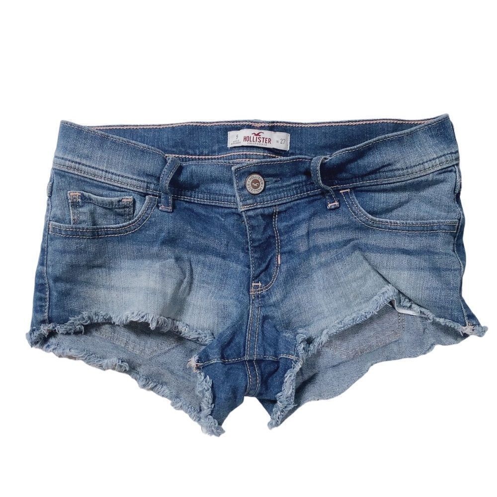 Hollister Skimpy Blue Jeans shorts Sz 5